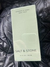 Salt Stone Bergamot Hinoki 3.4 oz 100 ml Body and Hair Fragrance Mist