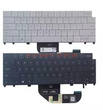 New US White/Black Backlit Backlight Keyboard for Dell XPS 13 Plus 9320