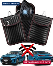 Faraday Key Fob Protector 3 Pack , Key Fob Signal Blocker Pouch, Faraday Bags S