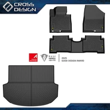 Floor Mats + Cargo Liner Fit For 2013-2018 Hyundai Santa Fe All Weather TPE