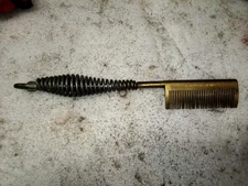 Kentucky Maid Metal Pressing Hot Comb Hair Straightening Iron Vintage Antique