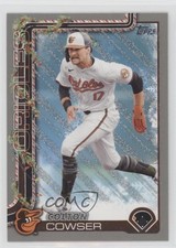 2025 Topps Holiday Holiday Silver Glitter Colton Cowser #H157 1jk8