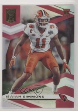 2020 Panini Donruss Elite Rookies 540/799 Isaiah Simmons #118 Rookie RC 4z8
