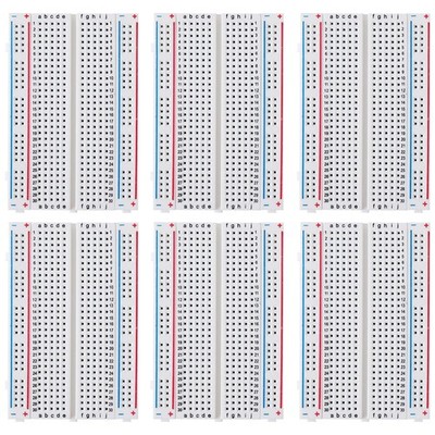 breadboard Set Prototype Board - 6 PCS 400 Pin Solderless Board Kit for Raspb...