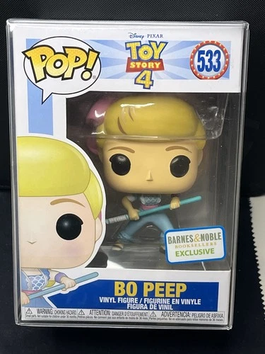 Funko Pop! Disney Toy Story 4 Bo Peep Barnes & Noble 533 W/ Protector