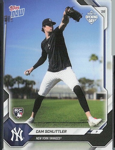 2026 Topps Now OD-30 Cam Schlittler