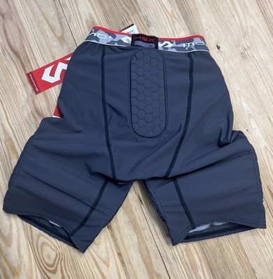 NWT Men's Vintage Mc David Jock Gray Football Spandex Compression Shorts XL