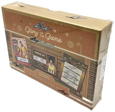 2025 LEAF GLORY OF THE GAME BASKETBALL HOBBY BOX FACTORY SEALED SHIP NOW