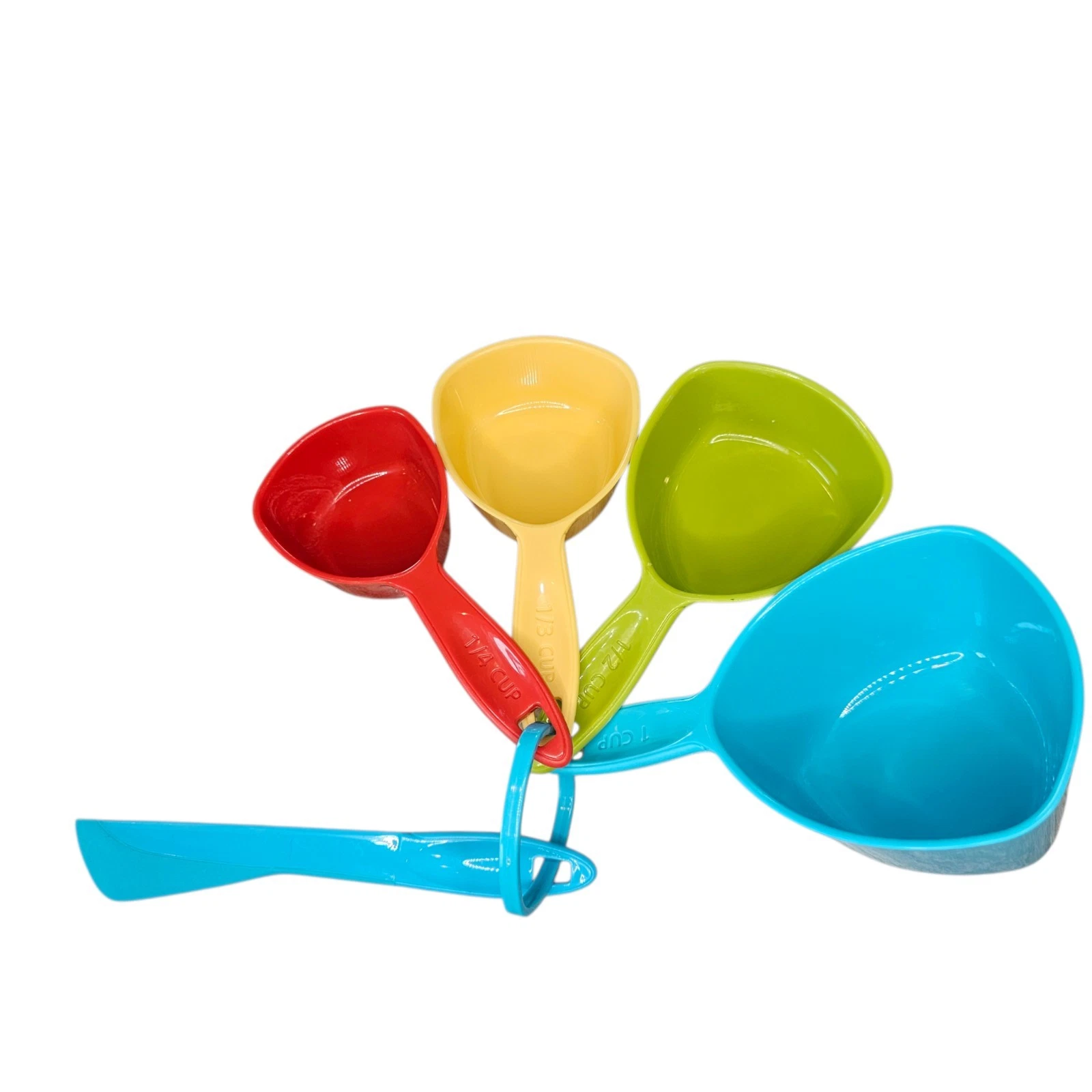 Rubbermaid Nesting Measuring Cups Plastic Multi-color