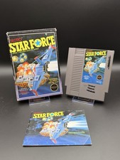 Star Force (Nintendo NES, 1987) - COMPLETE / CIB / BOX / CART / MANUAL