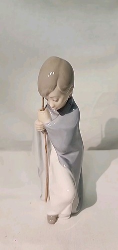 Lladro Nativity St. Joseph Retired Figurine #4672 Gloss Vintage Porcelain  - Picture 1 of 8