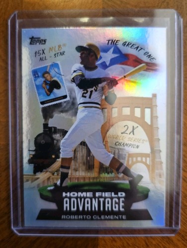 Roberto Clemente #LHA-4 — 2022 Topps Legendary Home Field Advantage baseball card