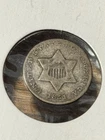 1851 Three Cent Silver Trime 3c Rare Type Coin Nice!! No Issues!