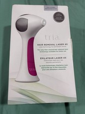 Tria Beauty LHR 4.0 Laser Hair Removal Device White  Pink w/ Charger WORKS 