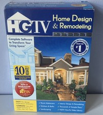 HGTV Home Design  Remodeling Suite 3D Dream Home Planning Software BRAND NEW