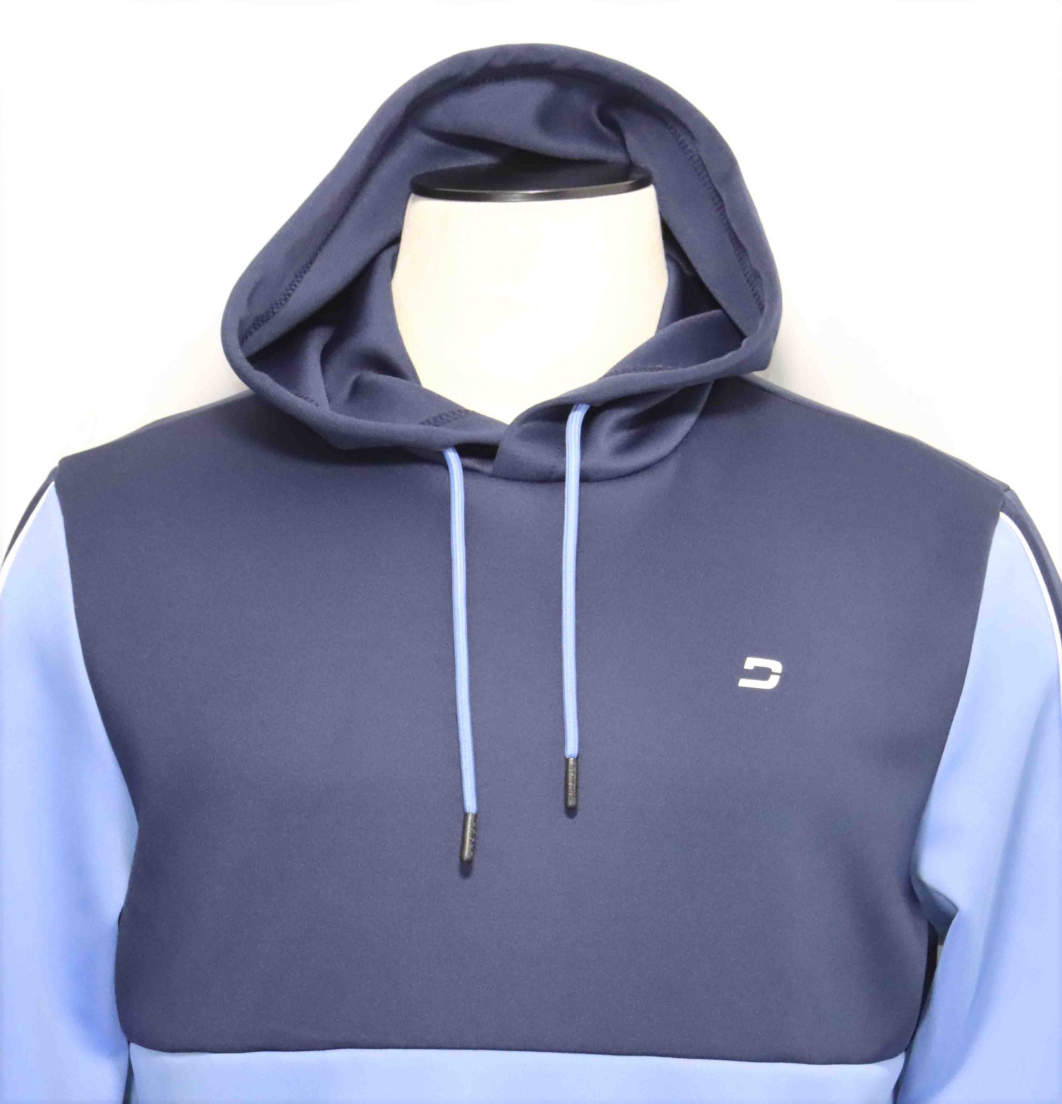 Druids Blue Performance Golf Pullover Hoodie Swea… - image 2