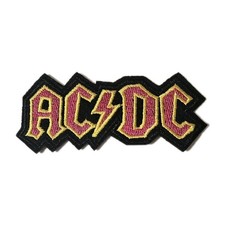 ACDC - Embroidered Iron On Patch Heavy Metal Band Patches