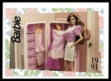 Barbie 1992 Panini Card 195 NM 