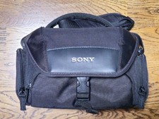 Sony LCS-U21 Black Crossbody Strap Padded Protective Carrying Case for Cameras