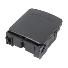 Black Rear Central Console Armrest Cup Holder For Vw Jetta Mk5 Golf Mk6 Gti Eos