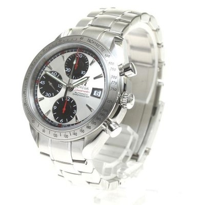 OMEGA SPEEDMASTER 3211.31 40mm SS Silver/Black Automatic Chronograph Date #C1545