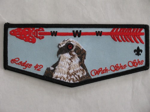 Lodge 42 Wah-Sha-She F7 Pocket Flap OA BSA