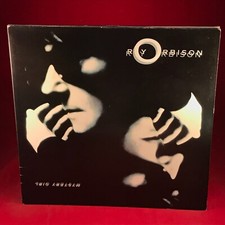 ROY ORBISON Mystery Girl 1989 UK vinyl LP + INNER Jeff Lynne George Harrison ~