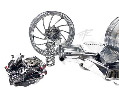 300 STEALTH FAT TIRE KIT CHROME ARM TURBO WHEELS 06-11 KAWASAKI