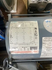 A.O. Smith 5hp 3 phase Frame 184T 1745RPM 7-850-113-01-M1 Motor