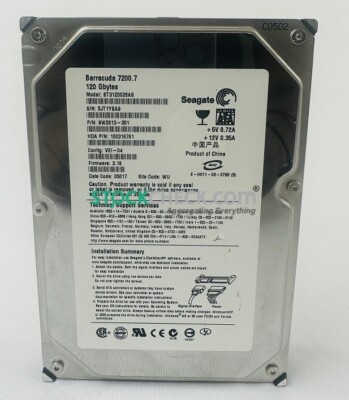 Seagate ST3120026AS Hard Disk Drive