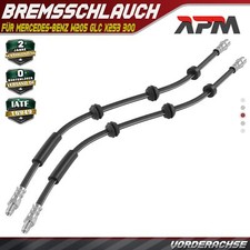 2x Bremsschlauch Bremsschläuche Vorderachse für Mercedes-Benz W205 GLC X253 300