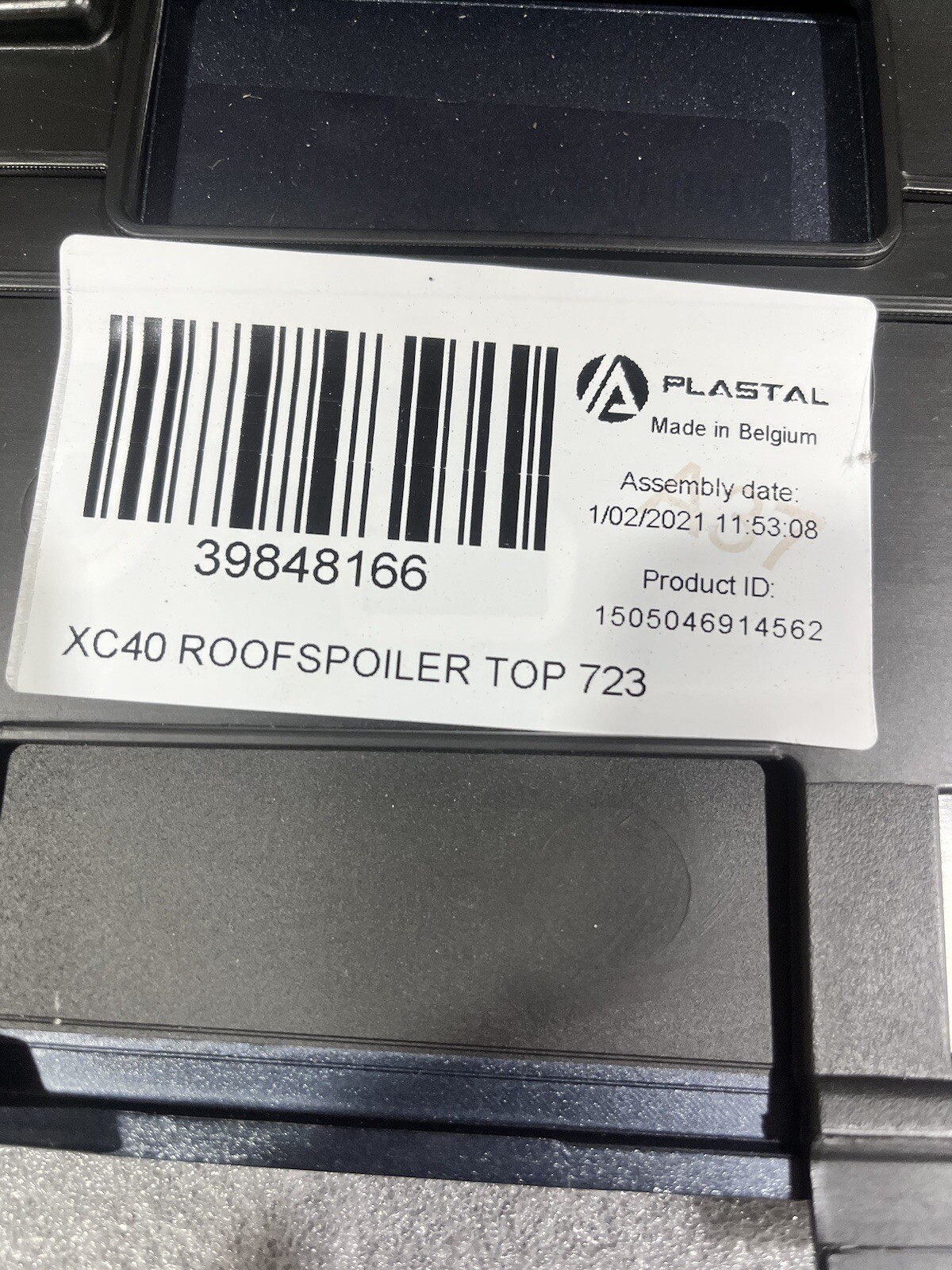 2018-2024 Volvo XC40 Rear Roof Wing 31488325 Painted New image 4