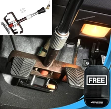 Brake Clutch Pedal Lock Car Anti-Thef Adjustable Strong Security Clamp 510009+M