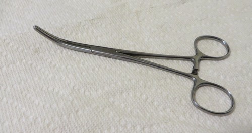 Camp-HY Stainless Steel Curved Forceps, Germany