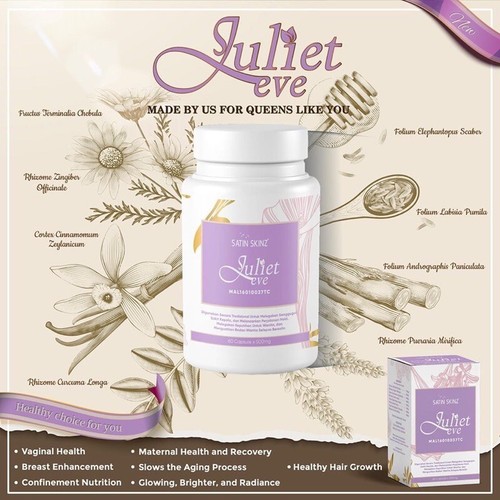 1 x Satin Skinz Juliet EVE Woman Hormon Bust Up Brust Anti Aging Abnehmen Po - Bild 4 von 11