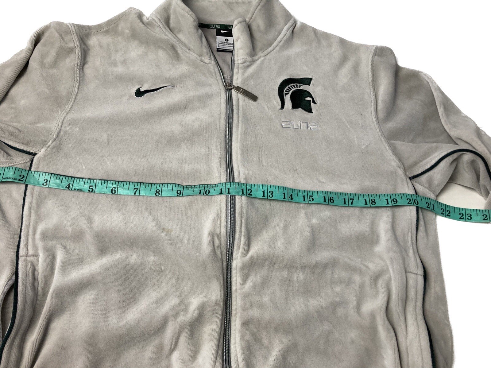 Used Grey Men’s Nike Full Zip Michigan State Hoodie S “Please See Photos” thumbnail 8