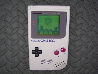 Restored Nintendo Gameboy Original OEM DMG-01 W/ new Glass Screen