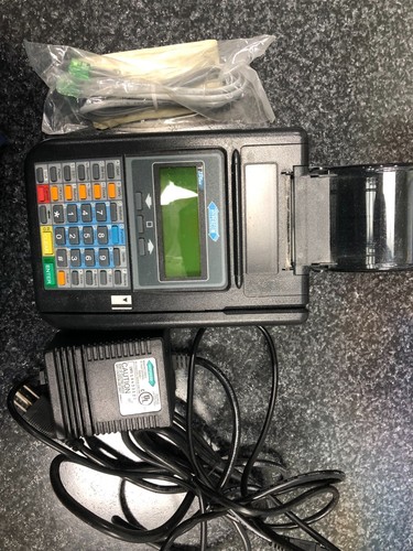 Hypercom T7 Plus Credit Card Machine with Roll Printer - Used Working - Picture 2 of 2