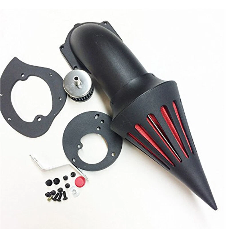 Spike Air Cleaner Kit Intake Filter For Honda VTX1300 1986-2012 Mat Black - Изображение 3 из 4