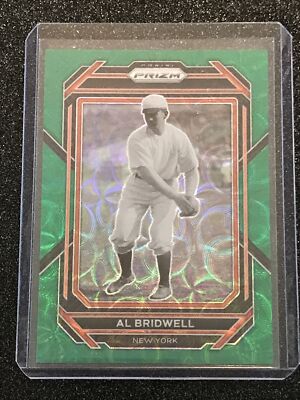 2023 Prizm Baseball Al Bridwell #183 Green Scope Prizm /75