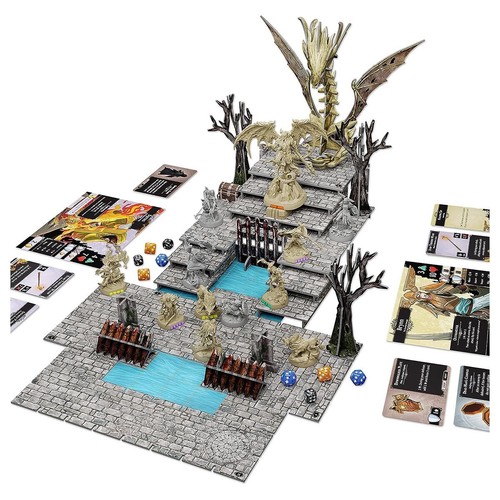 Descenso: Legends Of Oscuro Juego Miniaturas Para 1-4 Jugadores Edades 14+ - Imagen 5 de 7