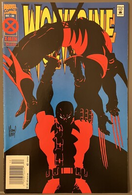 WOLVERINE (Vol 2, 1994) #88 Newsstand FIRST DEADPOOL VS WOLVERINE Marvel VF+/NM