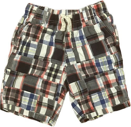 Short Garçon Gymboree à Carreaux Taille 18-24 Mois - Occasion Très Bon état, Couleur Bleu-vert