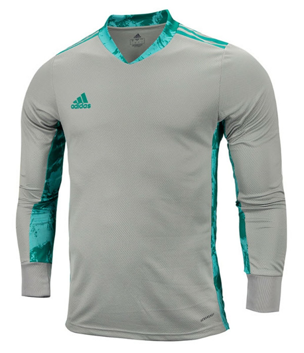 ウォームアップウェア 2000s ADIDAS football goalkeeper shirt Adidas AdiZero Top 15 GK Yellow & Gray Long Sleeve