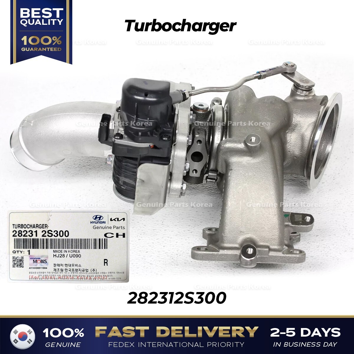 ⭐Genuine⭐ Turbocharger 282312S300 for Hyundai Santa Cruz Sonata