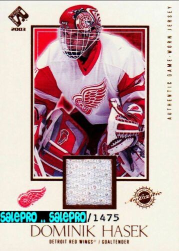 100++ DOMINIK HASEK SINGLES ROOKIE PROMO LIMITED GAME JERSEY LOT . YOU PICK LIST - Picture 52 of 77