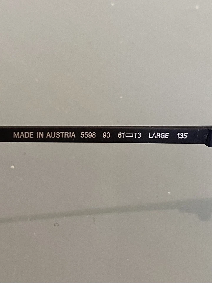 Gafas de sol Carrera 5598 vintage | Hechas en Austria años 80 | Grandes | Lentes oscuras Foto 3 de 4