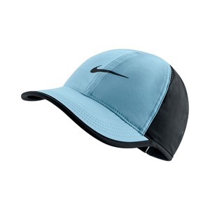 nike featherlight cap black