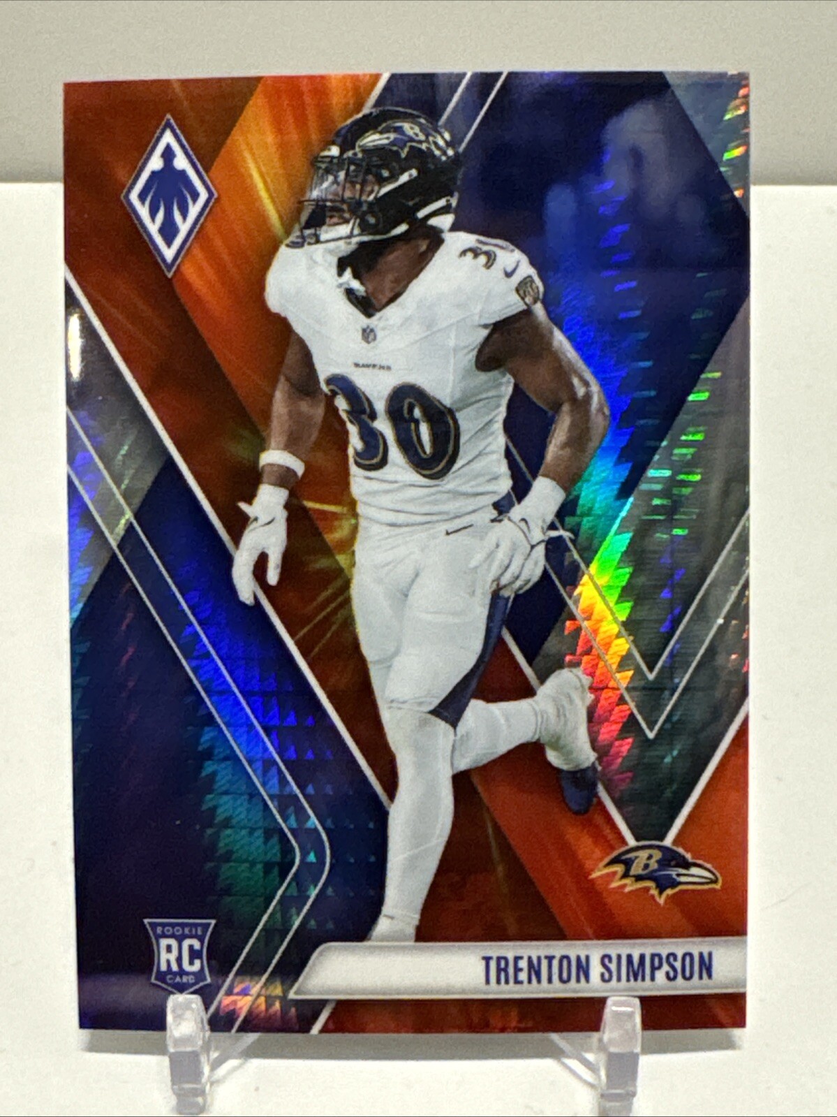Trenton Simpson Panini Phoenix #184 Fire Burst