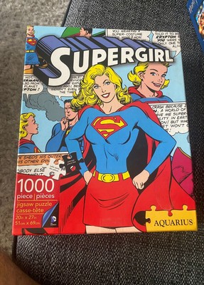 Supergirl DC Comics 1000 Teile Puzzle Wassermann RAR Puzzle Spielzeug Spiel Superheld 